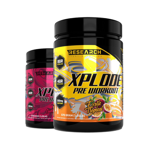 Research Explode pre workout